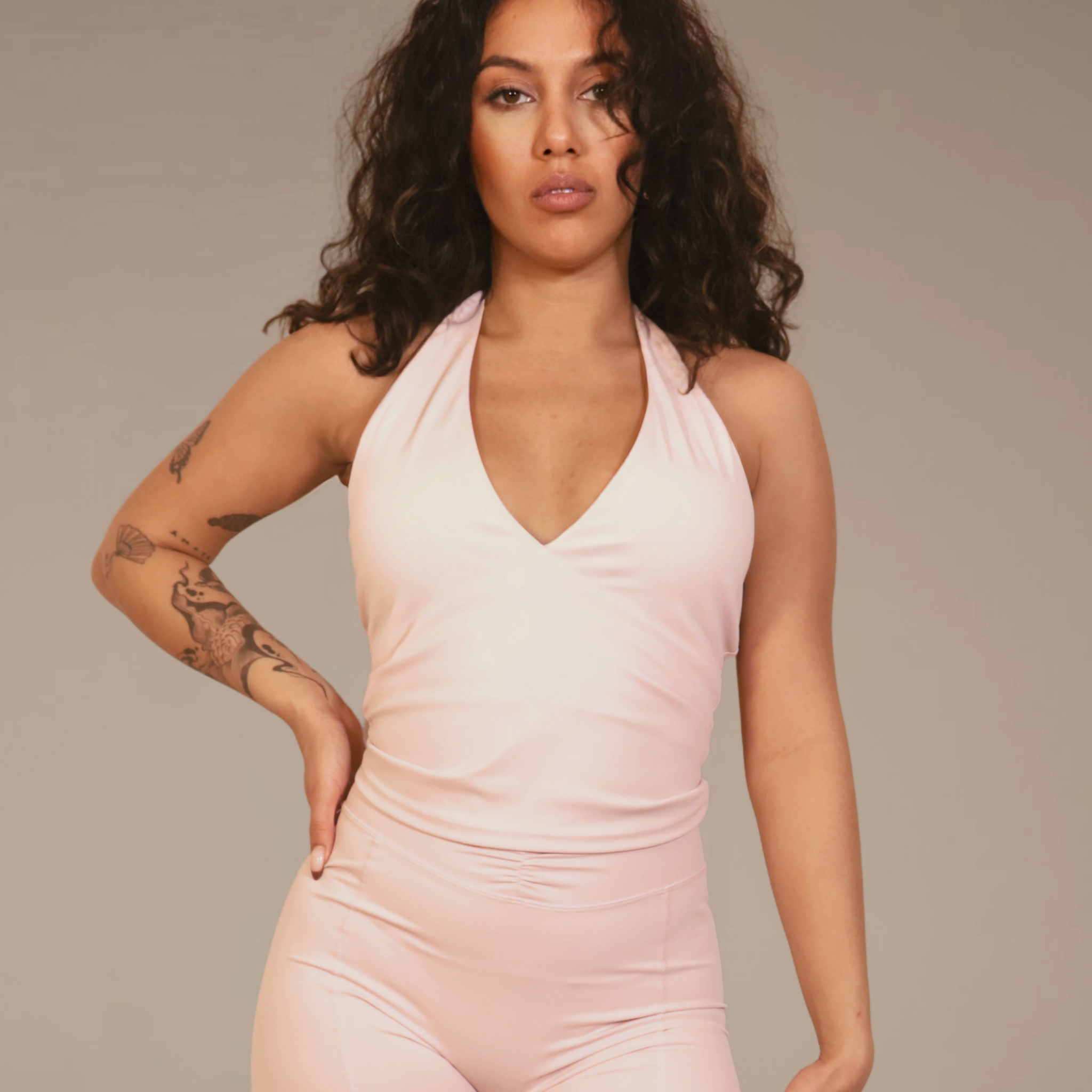 SoftForm Tank Top Dos nu - Soft Pink
