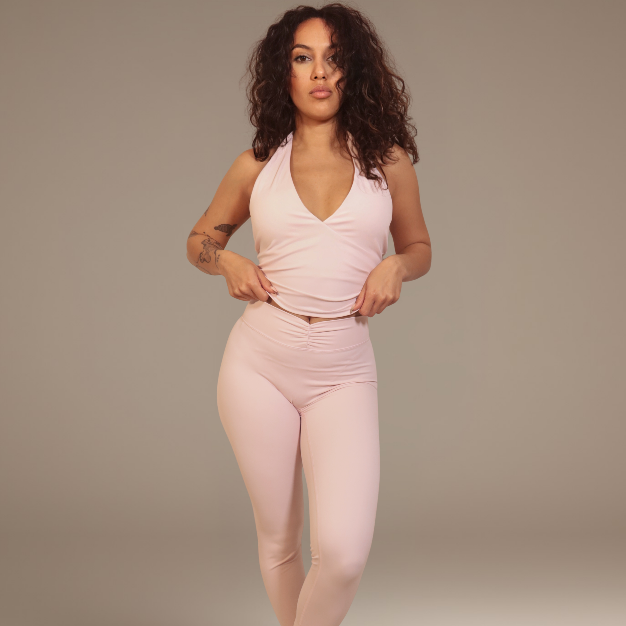 SoftForm Legging - Soft Pink
