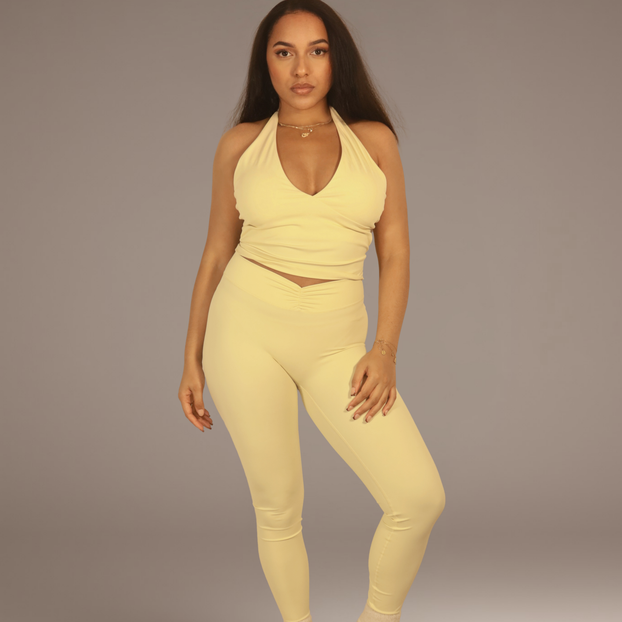 SoftForm Legging - Butter Yellow