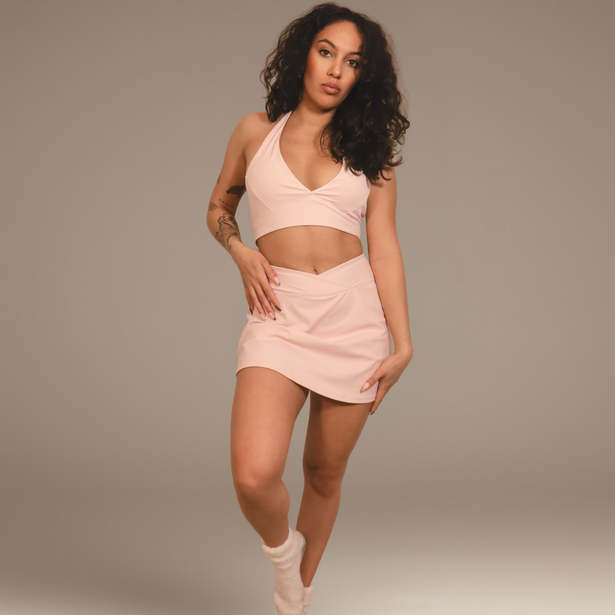 SoftForm Jupe Short - Soft Pink