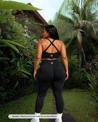 Aurora Legging - LuxeSkin™ noir - Bahana