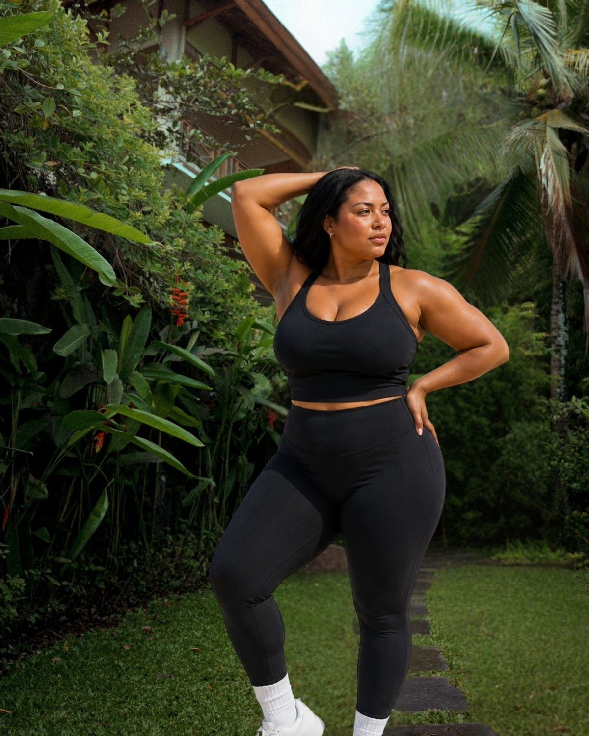 Aurora Legging - LuxeSkin™ noir - Bahana