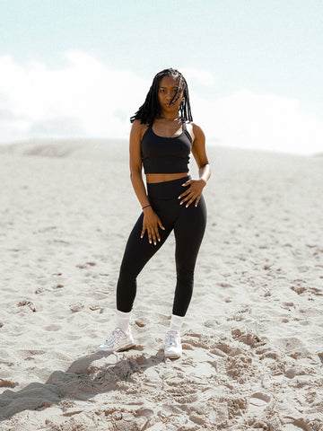 Aurora Legging - LuxeSkin™ noir - Bahana