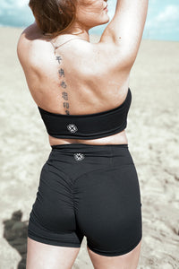 Aurora Short - LuxeSkin™ noir - Bahana