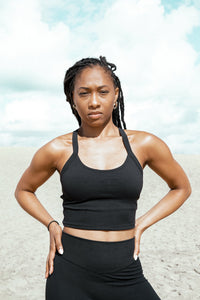 Lily tank top - LuxeSkin™ noir - Bahana