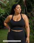 Lily tank top - LuxeSkin™ noir - Bahana