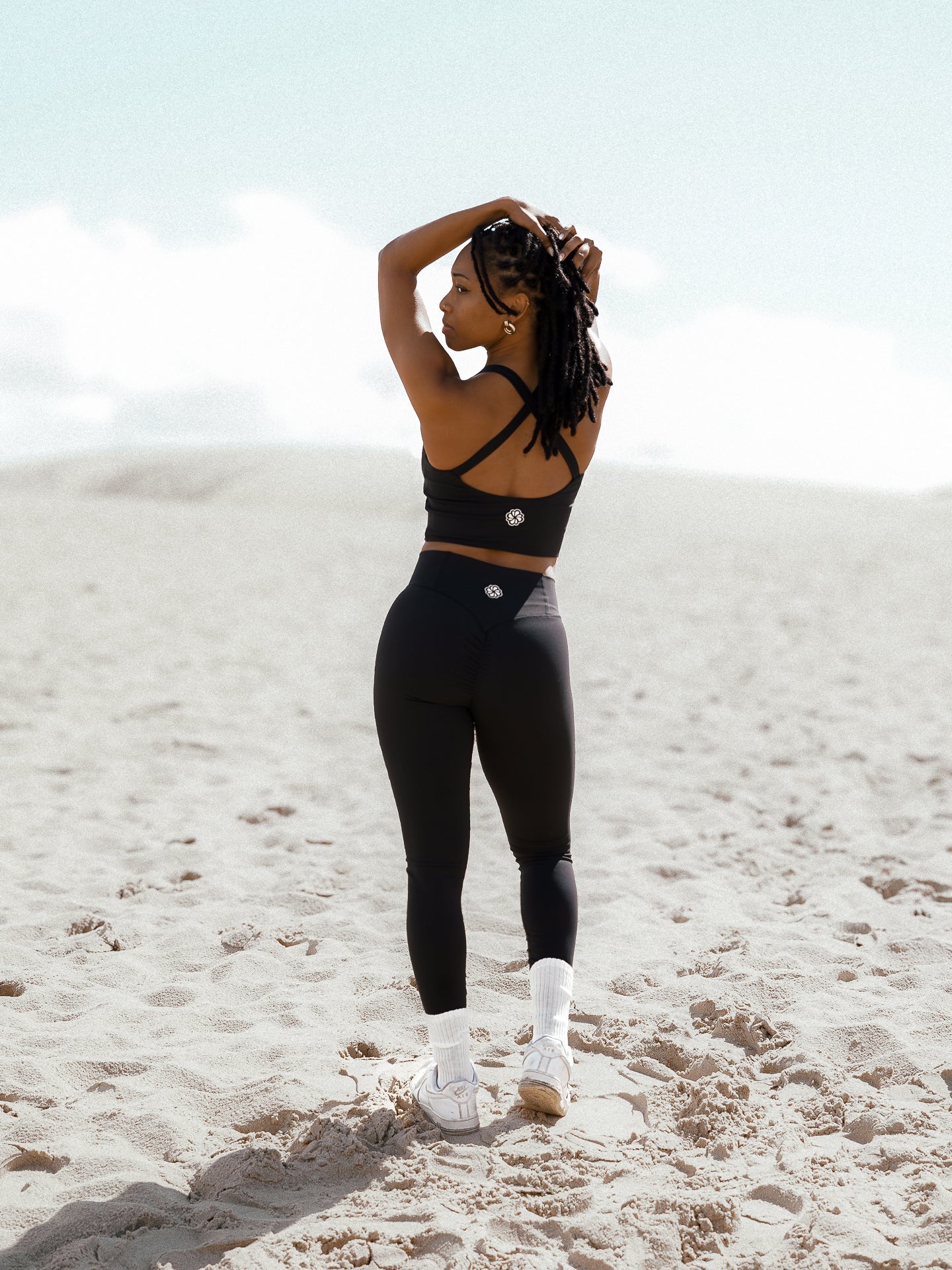 Lily tank top - LuxeSkin™ noir - Bahana