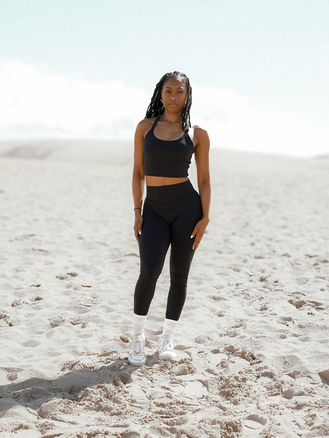 Lily tank top - LuxeSkin™ noir - Bahana