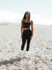 Lily tank top - LuxeSkin™ noir - Bahana