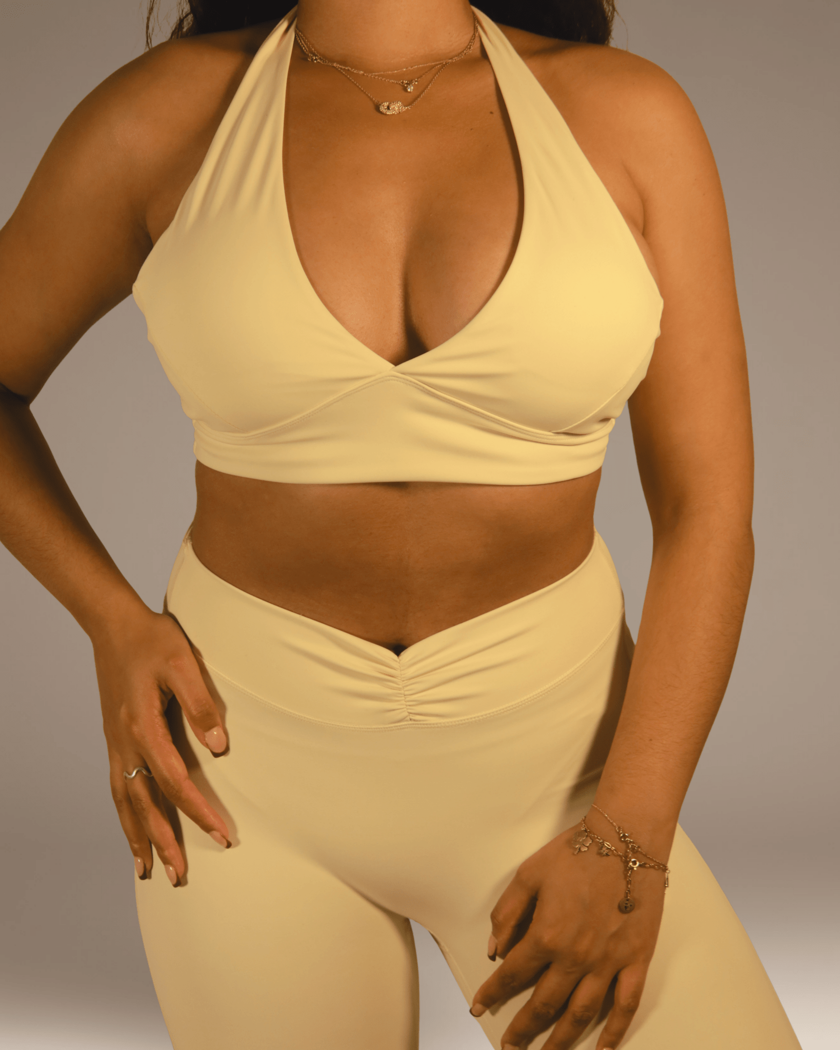 SoftForm Brassière Dos Nu - Butter Yellow - Bahana