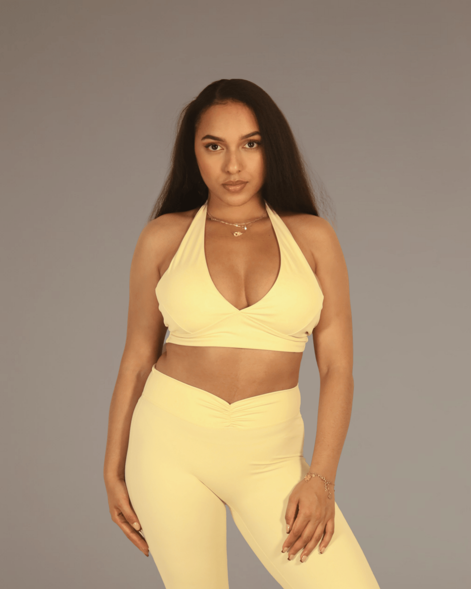 SoftForm Brassière Dos Nu - Butter Yellow - Bahana