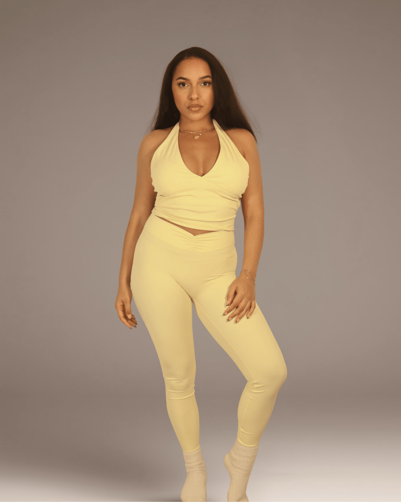 SoftForm Legging - Butter Yellow - Bahana