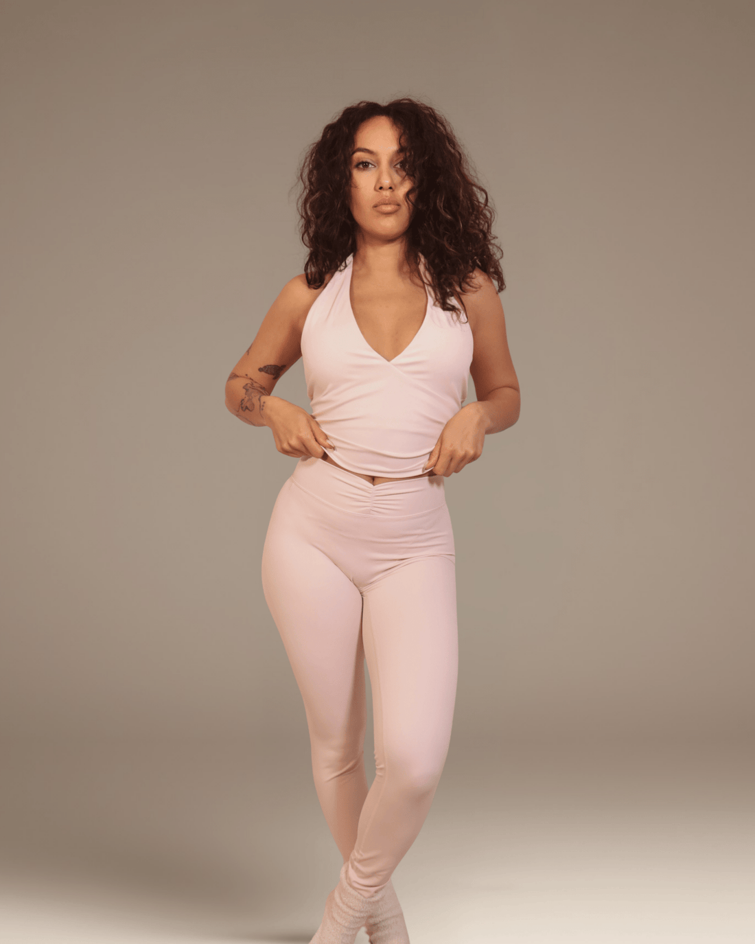 SoftForm Legging - Soft Pink - Bahana