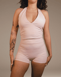 SoftForm Tank Top Dos nu - Soft Pink - Bahana