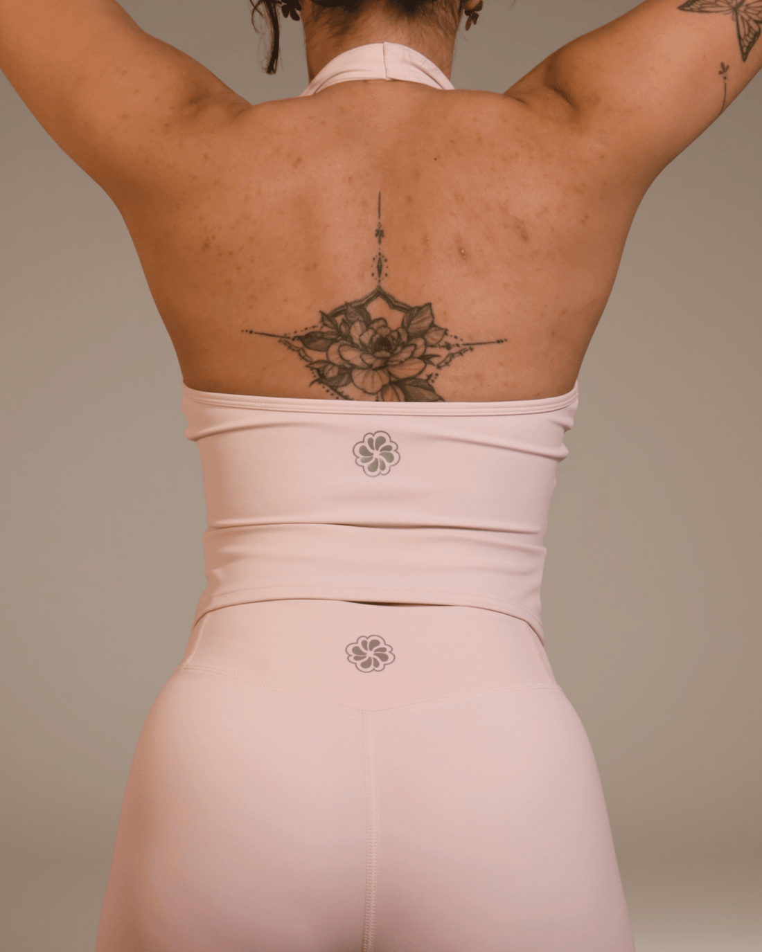 SoftForm Tank Top Dos nu - Soft Pink - Bahana