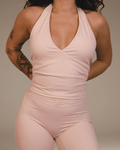 SoftForm Tank Top Dos nu - Soft Pink - Bahana
